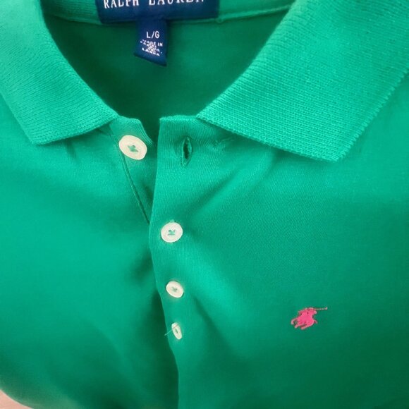 Ralph Lauren Green Polo - Picture 2 of 3
